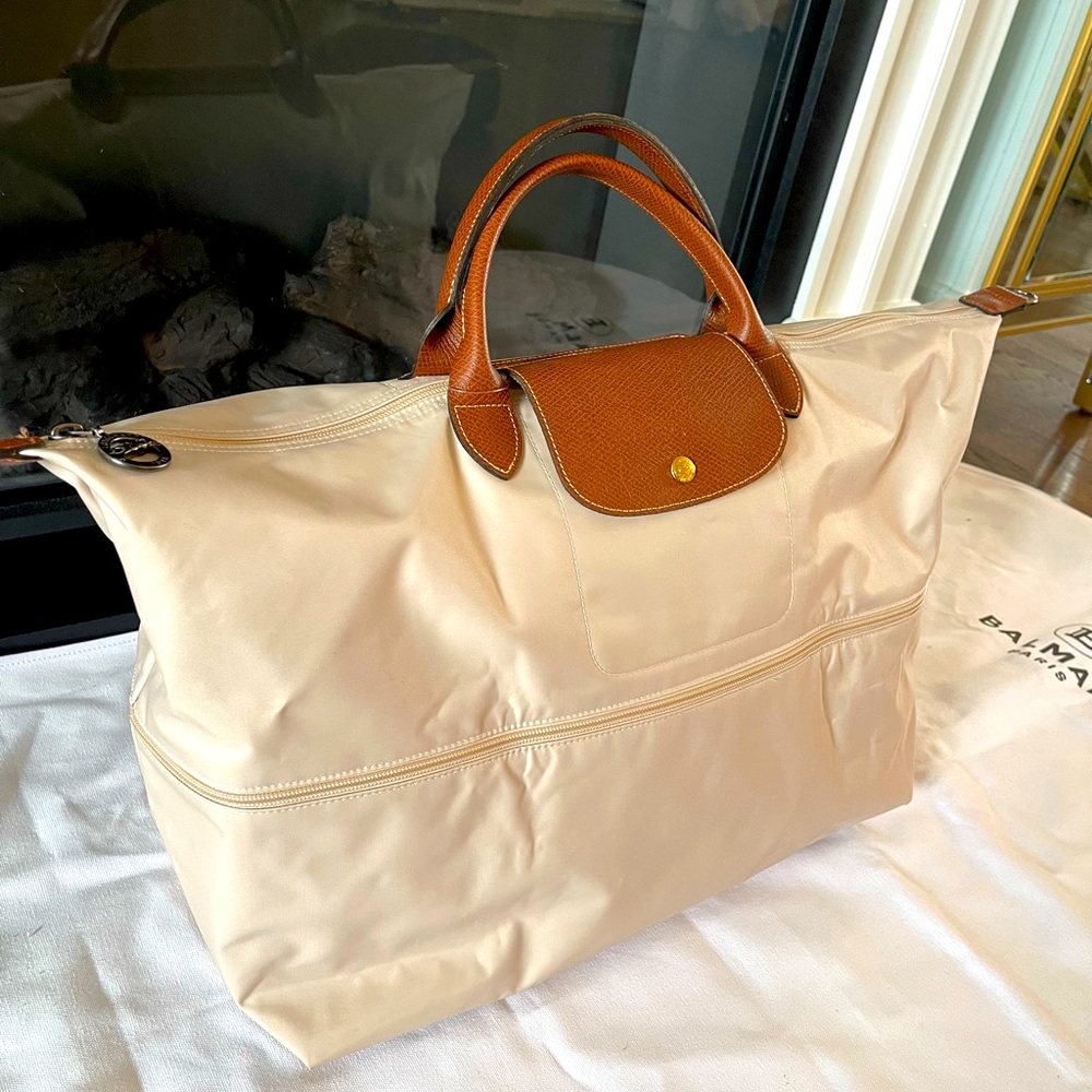 Long champ extra large tote bag